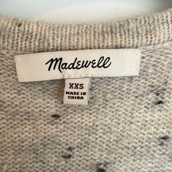 Madewell Donegal Kent Cardigan Sweater XXS - Picture 6 of 7